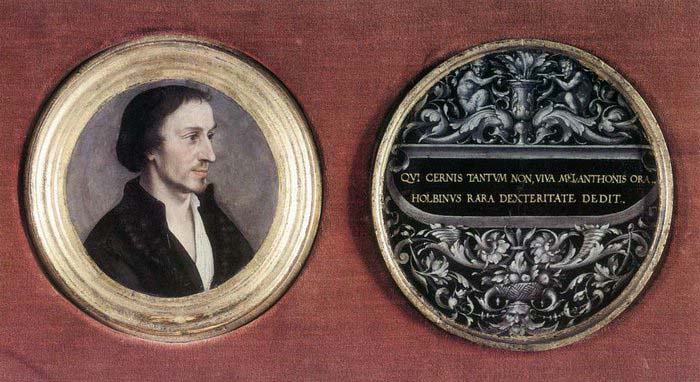 Ambrosius Holbein Portrait of Philipp Melanchthon